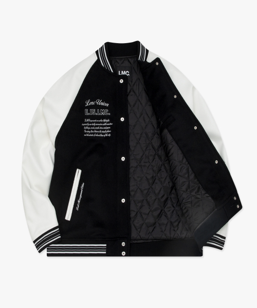 LMCの「UNION ANGEL VARSITY JACKET black(スタジャン・メンズ・その他・S/M/L/XL)」の9枚目の写真