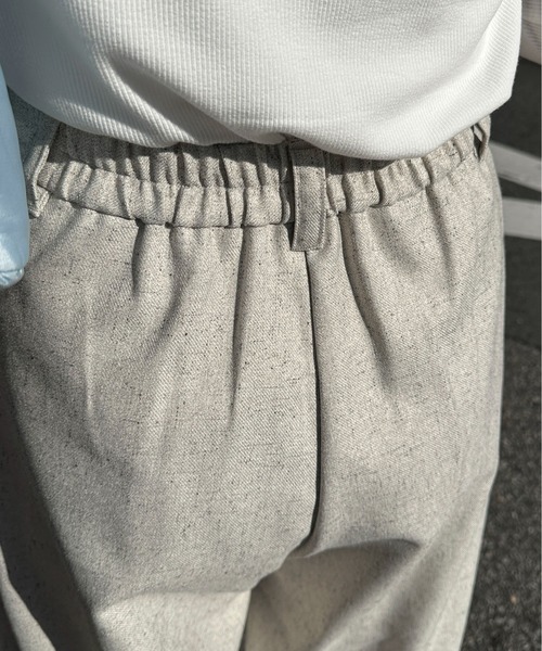 PILIT(ピリット)の「サイドタックコクーンパンツ(スラックス・レディース・ブラウン/グレー・MEDIUM)」の20枚目の写真