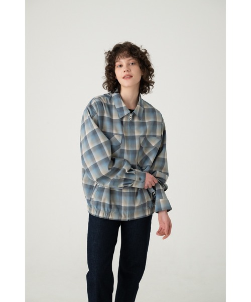 PENDLETON（ペンドルトン）の「ジップ・シャツジャケット（その他アウター・メンズ・セージグリーン/ブルーグレー/ベージュ系その他・SMALL/MEDIUM/LARGE）」の2枚目の写真