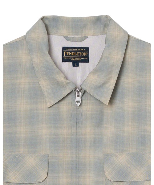 PENDLETON（ペンドルトン）の「ジップ・シャツジャケット（その他アウター・メンズ・セージグリーン/ブルーグレー/ベージュ系その他・SMALL/MEDIUM/LARGE）」の17枚目の写真