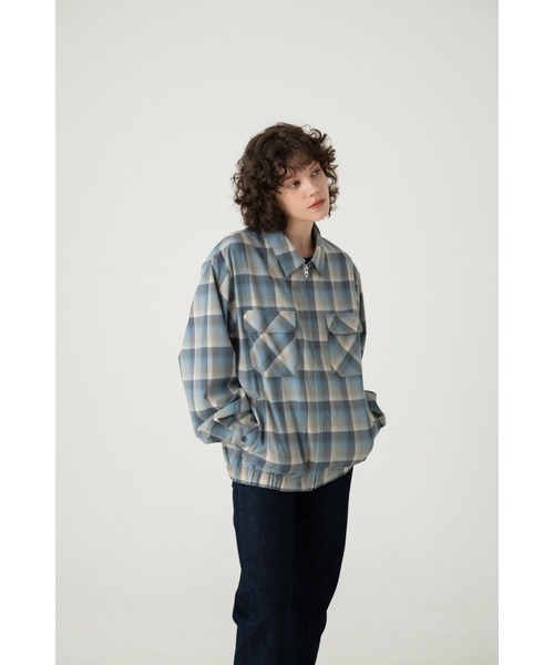 PENDLETON（ペンドルトン）の「ジップ・シャツジャケット（その他アウター・メンズ・セージグリーン/ブルーグレー/ベージュ系その他・SMALL/MEDIUM/LARGE）」の6枚目の写真