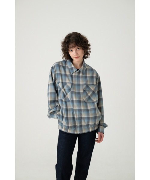 PENDLETON（ペンドルトン）の「ジップ・シャツジャケット（その他アウター・メンズ・セージグリーン/ブルーグレー/ベージュ系その他・SMALL/MEDIUM/LARGE）」の7枚目の写真