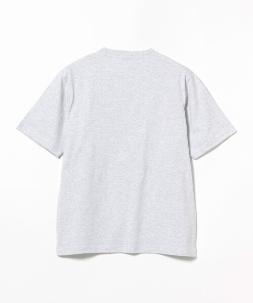 BEAMS HEART(ビームスハート)の「【ユニセックス】ワッペン 刺繍 レタード ショートスリーブ カットソー(Tシャツ/カットソー・メンズ・ホワイト/グレー・SMALL/LARGE/MEDIUM)」の9枚目の写真