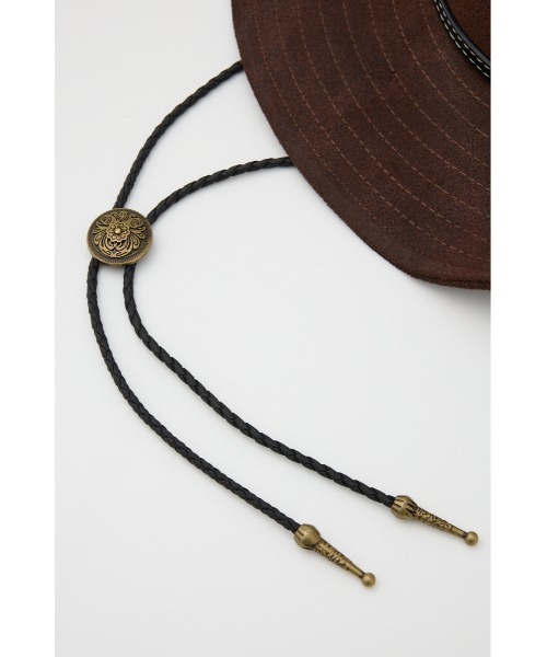 SLY（スライ）の「MICHIXSLY WESTERN HAT ミチスライウエスタンハット（ハット・レディース・ブラウン/ベージュ・FREE）」の8枚目の写真