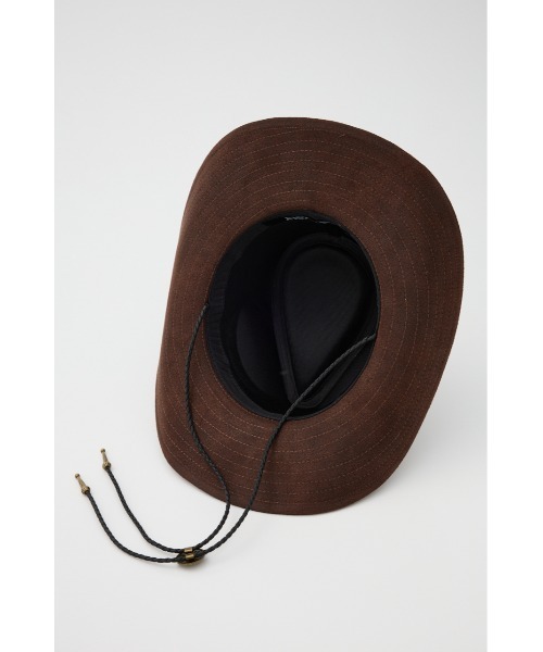 SLY（スライ）の「MICHIXSLY WESTERN HAT ミチスライウエスタンハット（ハット・レディース・ブラウン/ベージュ・FREE）」の11枚目の写真