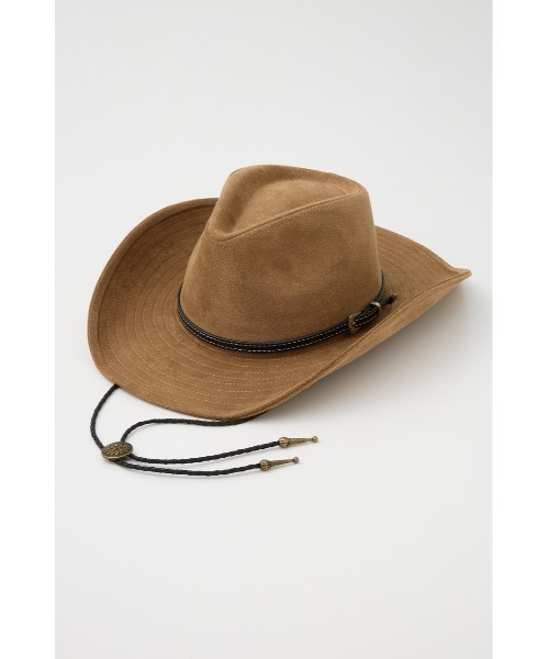 SLY（スライ）の「MICHIXSLY WESTERN HAT ミチスライウエスタンハット（ハット・レディース・ブラウン/ベージュ・FREE）」の14枚目の写真