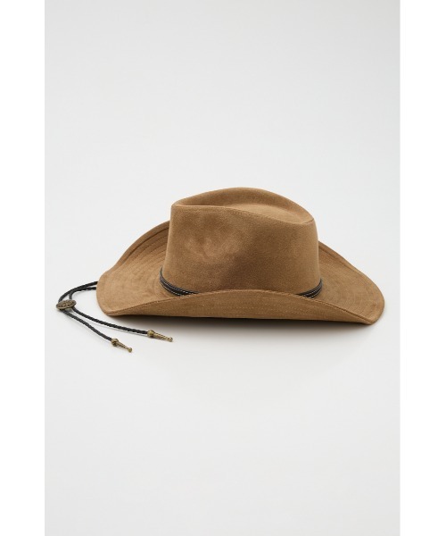 SLY（スライ）の「MICHIXSLY WESTERN HAT ミチスライウエスタンハット（ハット・レディース・ブラウン/ベージュ・FREE）」の15枚目の写真