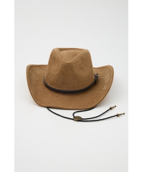 SLY（スライ）の「MICHIXSLY WESTERN HAT ミチスライウエスタンハット（ハット・レディース・ブラウン/ベージュ・FREE）」の17枚目の写真