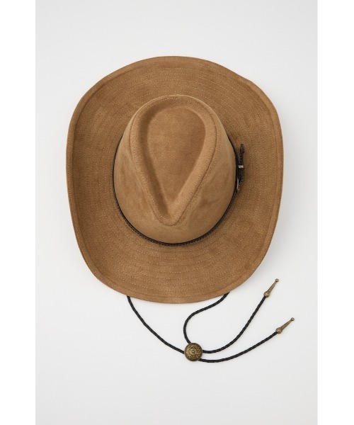 SLY（スライ）の「MICHIXSLY WESTERN HAT ミチスライウエスタンハット（ハット・レディース・ブラウン/ベージュ・FREE）」の18枚目の写真