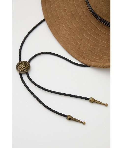 SLY（スライ）の「MICHIXSLY WESTERN HAT ミチスライウエスタンハット（ハット・レディース・ブラウン/ベージュ・FREE）」の19枚目の写真