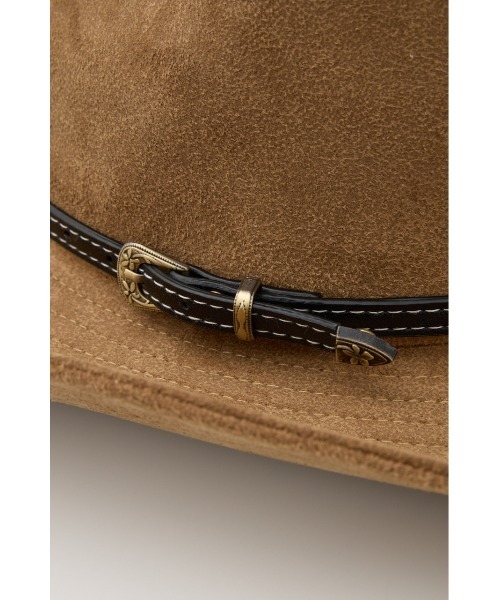 SLY（スライ）の「MICHIXSLY WESTERN HAT ミチスライウエスタンハット（ハット・レディース・ブラウン/ベージュ・FREE）」の21枚目の写真