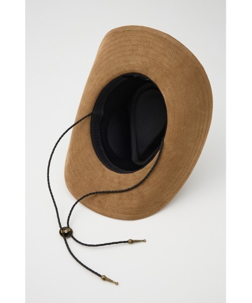 SLY（スライ）の「MICHIXSLY WESTERN HAT ミチスライウエスタンハット（ハット・レディース・ブラウン/ベージュ・FREE）」の22枚目の写真