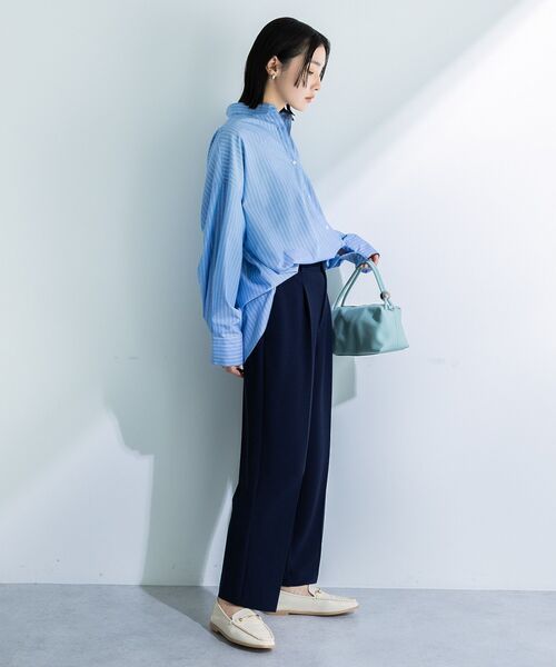 Green Parks(グリーンパークス)の「メタルボールポイント2WAYバッグ(ショルダーバッグ・レディース・ミント/ラベンダー/オレンジ/ブラック/アイボリー・FREE)」の19枚目の写真