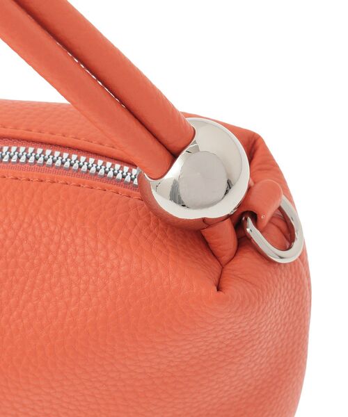 Green Parks(グリーンパークス)の「メタルボールポイント2WAYバッグ(ショルダーバッグ・レディース・ミント/ラベンダー/オレンジ/ブラック/アイボリー・FREE)」の6枚目の写真