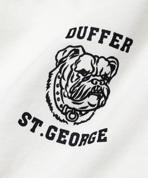 The DUFFER of ST.GEORGE(ザダファーオブセントジョージ)の「DUFFER ARCHIVE LOGO L/SL TEE:ダファー アーカイブ ロゴ ロングスリーブTシャツ(Tシャツ/カットソー・メンズ・ホワイト/ブラック/スミクロ・SMALL/MEDIUM/LARGE/X-LARGE)」の21枚目の写真
