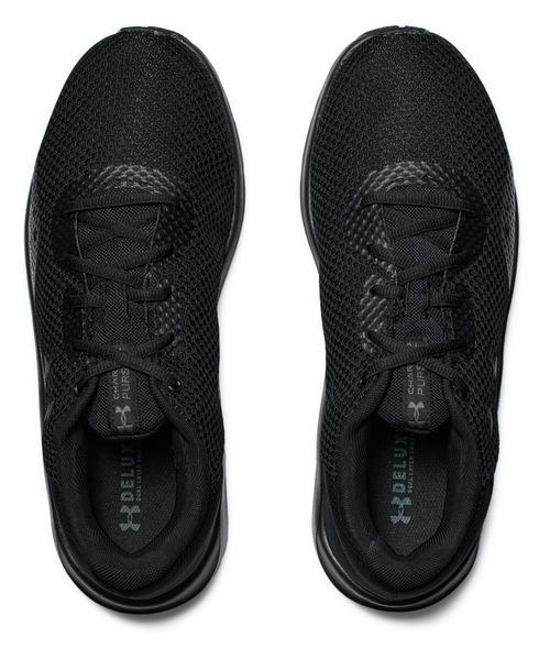 UNDER ARMOUR（アンダーアーマー）の「UAチャージド パスート3 エクストラ ワイド（ランニング/メンズ）（スニーカー・メンズ・ブラック系その他・25.5cm/27.0cm/28.0cm/29.0cm/26.5cm/28.5cm/27.5cm/25.0cm/26.0cm）」の7枚目の写真