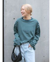 Ungrid | マルチボーダーロングスリーブTee(Tシャツ/カットソー)