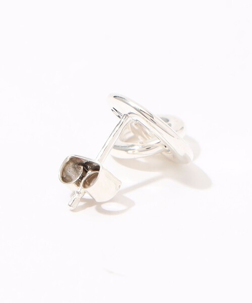 PHILIPPE AUDIBERT(フィリップ オーディベール)の「【別注】PHILIPPE AUDIBERT Milton laiton シルバーピアス(ピアス(両耳用)・レディース・シルバー・FREE)」の4枚目の写真