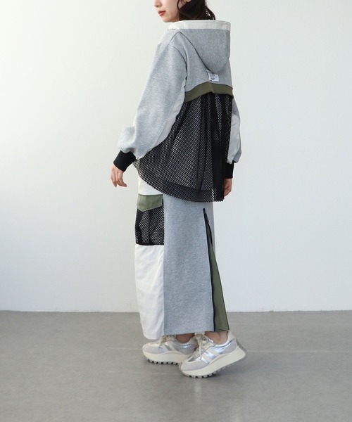 Cepica（セピカ）の「バックメッシュパーカー（パーカー・レディース・アイボリー・FREE）」の11枚目の写真