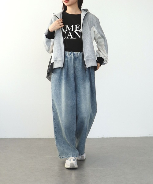 Cepica（セピカ）の「バックメッシュパーカー（パーカー・レディース・アイボリー・FREE）」の13枚目の写真