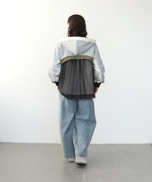 Cepica（セピカ）の「バックメッシュパーカー（パーカー・レディース・アイボリー・FREE）」の14枚目の写真