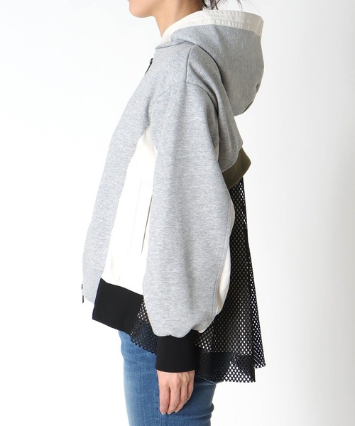 Cepica（セピカ）の「バックメッシュパーカー（パーカー・レディース・アイボリー・FREE）」の16枚目の写真