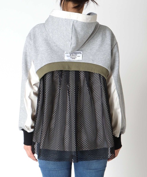 Cepica（セピカ）の「バックメッシュパーカー（パーカー・レディース・アイボリー・FREE）」の17枚目の写真