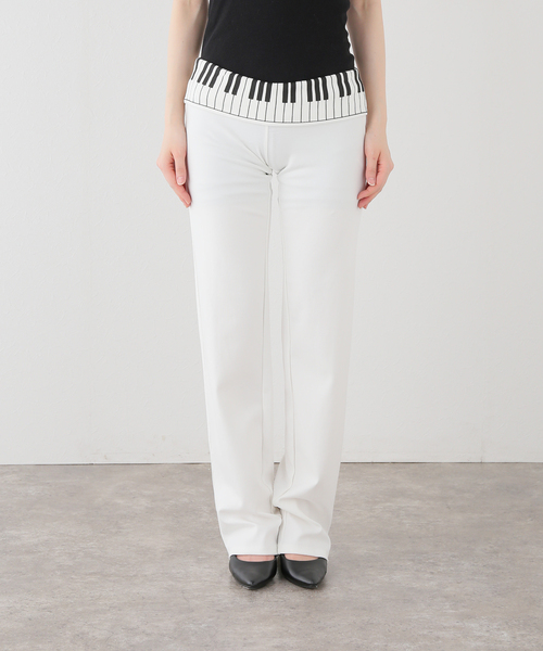 Oriens JOURNAL STANDARD(オリエンス ジャーナルスタンダード)の「【Praying/プレイング】Piano Key Lounge Pants(その他パンツ・レディース・ブラック・MEDIUM)」の3枚目の写真
