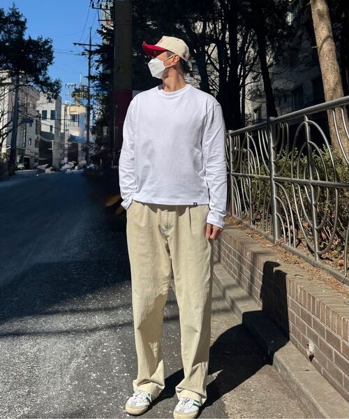 DOLPHIN WAVE APPAREL(ドルフィンウェーブアパレル)の「ドルフィンルーズクロップ長袖Tシャツホワイト(Tシャツ/カットソー・メンズ・その他・MEDIUM/LARGE/X-LARGE)」の12枚目の写真