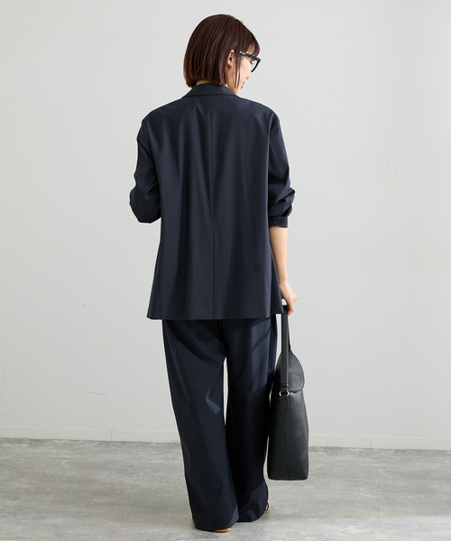 IENA（イエナ）の「《セットアップ対応可》エアリーライトコクーンパンツ（その他パンツ・レディース・ネイビー/ブラウン・36/34/38）」の16枚目の写真