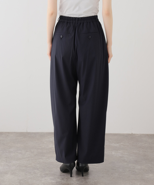 IENA（イエナ）の「《セットアップ対応可》エアリーライトコクーンパンツ（その他パンツ・レディース・ネイビー/ブラウン・36/34/38）」の19枚目の写真