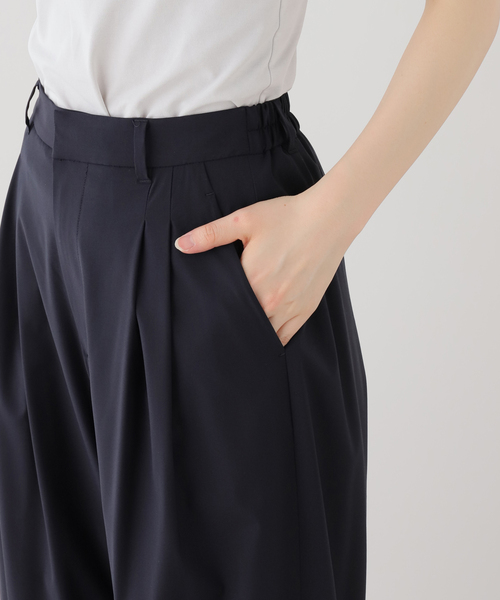 IENA（イエナ）の「《セットアップ対応可》エアリーライトコクーンパンツ（その他パンツ・レディース・ネイビー/ブラウン・36/34/38）」の21枚目の写真