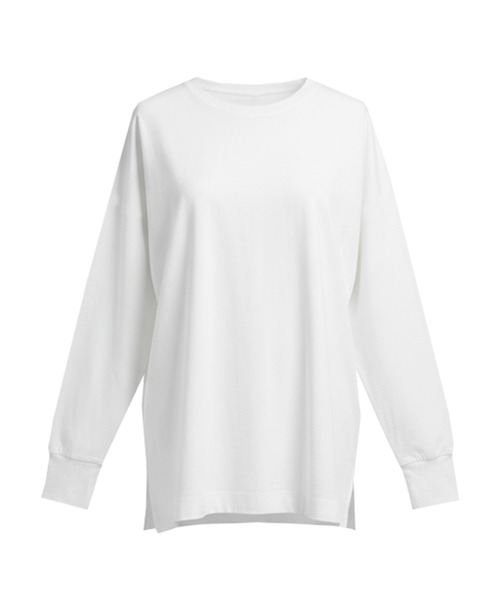 coca（coca）（コカ）の「ドルマンカットソーチュニック（チュニック・レディース・ホワイト/チャコール・L/M/S）」の21枚目の写真