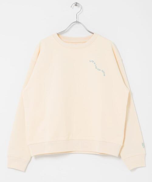 URBAN RESEARCH Sonny Label（アーバンリサーチサニーレーベル）の「TOYAMEGコラボアートプリントスウェット（スウェット・レディース・アイボリー/ピンク/グレー・FREE）」の8枚目の写真