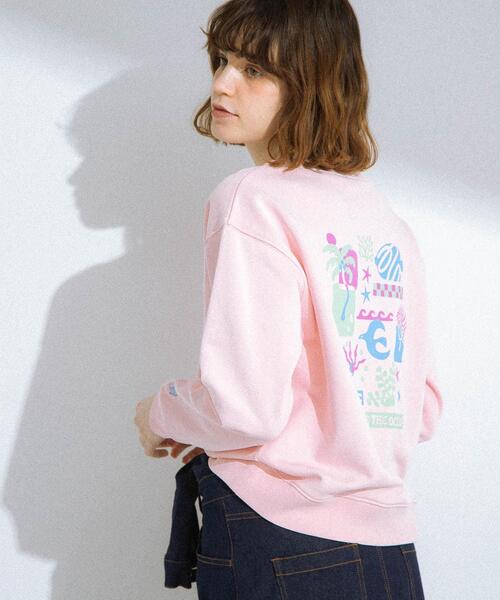 URBAN RESEARCH Sonny Label（アーバンリサーチサニーレーベル）の「TOYAMEGコラボアートプリントスウェット（スウェット・レディース・アイボリー/ピンク/グレー・FREE）」の14枚目の写真