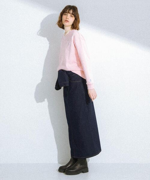 URBAN RESEARCH Sonny Label（アーバンリサーチサニーレーベル）の「TOYAMEGコラボアートプリントスウェット（スウェット・レディース・アイボリー/ピンク/グレー・FREE）」の17枚目の写真