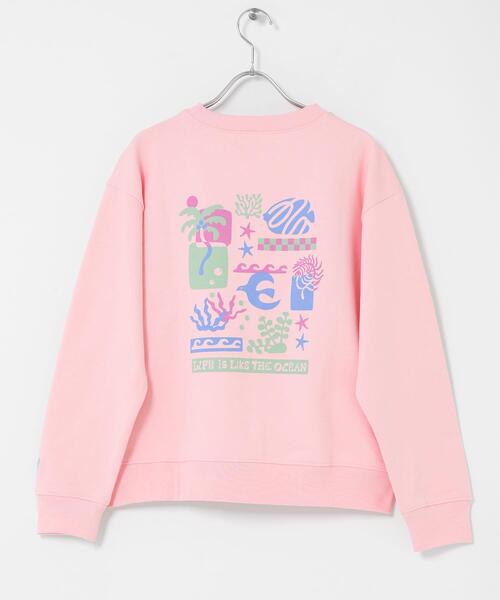 URBAN RESEARCH Sonny Label（アーバンリサーチサニーレーベル）の「TOYAMEGコラボアートプリントスウェット（スウェット・レディース・アイボリー/ピンク/グレー・FREE）」の20枚目の写真