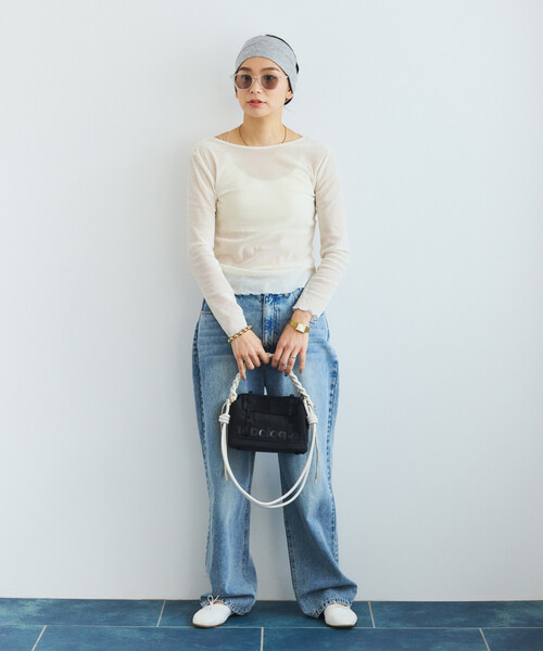 Topologie(トポロジー)の「Topologie/トポロジー Boston Bag Small ボストン バッグ スモール(ショルダーバッグ・メンズ・ベージュ/ブラック・ONE SIZE)」の21枚目の写真