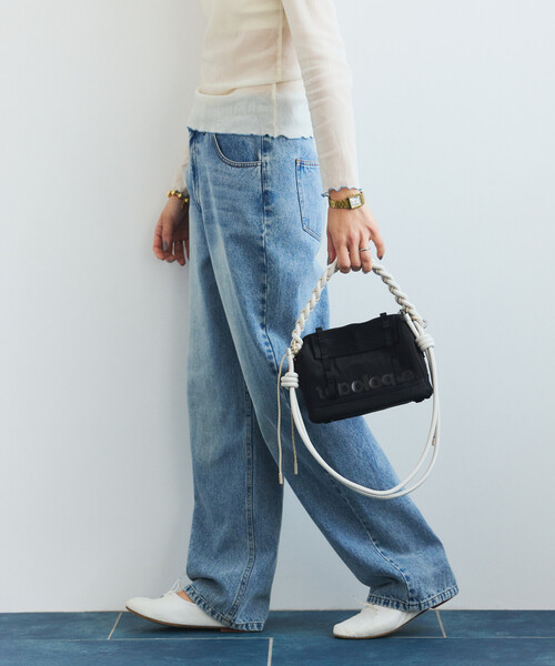 Topologie(トポロジー)の「Topologie/トポロジー Boston Bag Small ボストン バッグ スモール(ショルダーバッグ・メンズ・ベージュ/ブラック・ONE SIZE)」の22枚目の写真