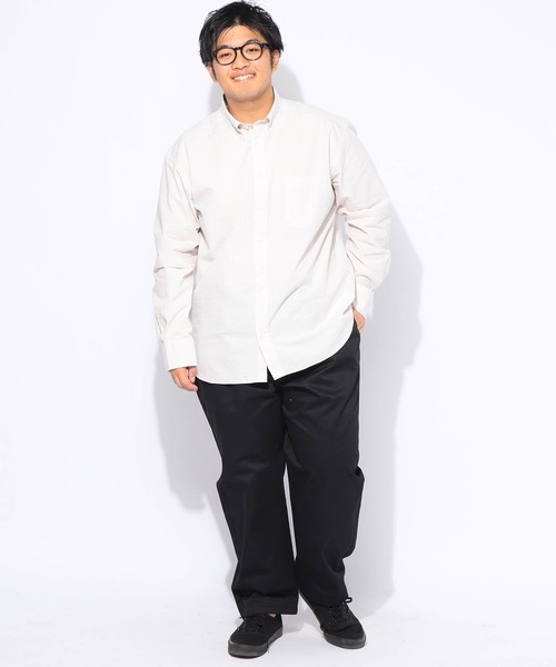 B&T CLUB(ビーティークラブ)の「シェフパンツ メンズ 大きいサイズ ドライ 無地 ワイドパンツ B&T CLUB (ビーアンドティークラブ)(その他パンツ・メンズ・ネイビー/ベージュ/ブラック・X3(6L~7L)/X2(4L~5L)/X1(3L~4L))」の6枚目の写真