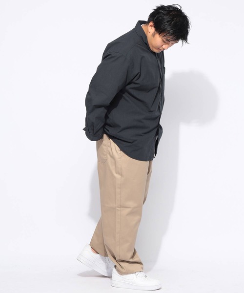 B&T CLUB(ビーティークラブ)の「シェフパンツ メンズ 大きいサイズ ドライ 無地 ワイドパンツ B&T CLUB (ビーアンドティークラブ)(その他パンツ・メンズ・ネイビー/ベージュ/ブラック・X3(6L~7L)/X2(4L~5L)/X1(3L~4L))」の13枚目の写真
