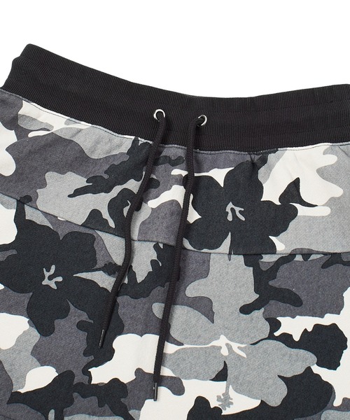 X-girl(エックスガール)の「HIBISCUS CAMOUFLAGE SWEAT SKIRT(スカート・レディース・グレー/カモフラージュ・S/M)」の21枚目の写真