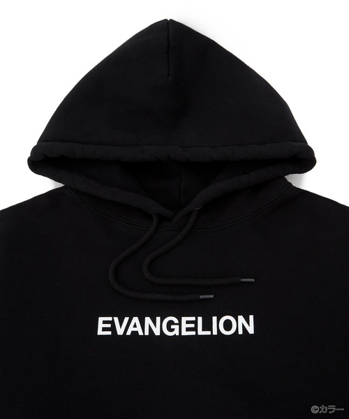 ZOZOVILLA(ゾゾヴィラ)の「Celebrating the 30th Anniversary of the EVANGELION Series foodie(パーカー・メンズ・ブラック・XL/L/M/S)」の3枚目の写真