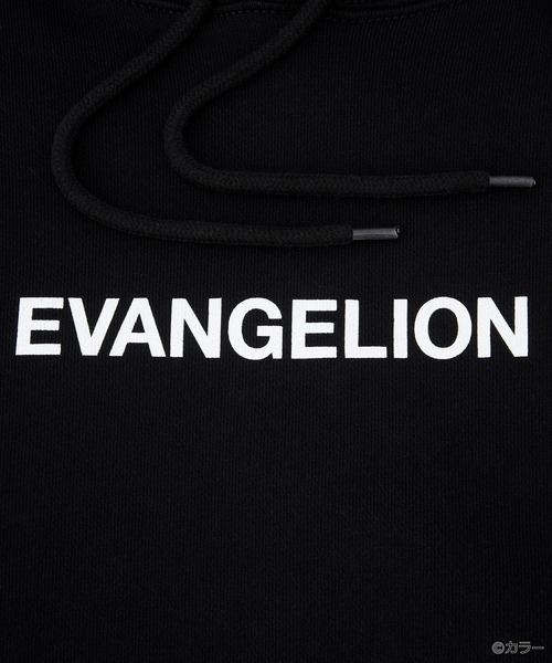 ZOZOVILLA(ゾゾヴィラ)の「Celebrating the 30th Anniversary of the EVANGELION Series foodie(パーカー・メンズ・ブラック・XL/L/M/S)」の4枚目の写真