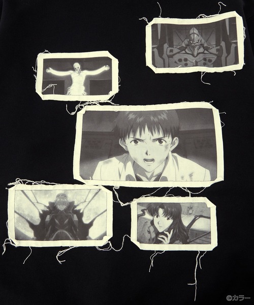 ZOZOVILLA(ゾゾヴィラ)の「Celebrating the 30th Anniversary of the EVANGELION Series foodie(パーカー・メンズ・ブラック・XL/L/M/S)」の7枚目の写真