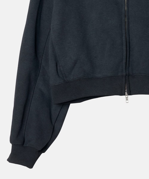 LE CIEL BLEU(ルシェルブルー)の「クロップドフーディー / Cropped Hoodie(パーカー・レディース・グレー/ブラック/アイボリー/ピンク・36)」の18枚目の写真