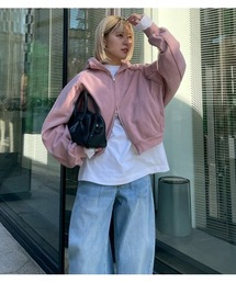 LE CIEL BLEU（ルシェルブルー）の「クロップドフーディー / Cropped Hoodie（パーカー）」