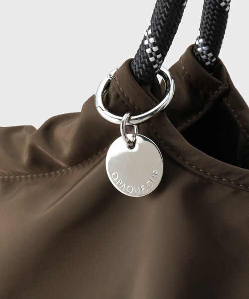 OPAQUE.CLIP（オペークドットクリップ）の「ロープハンドルBIGトートバッグ（トートバッグ・レディース・オフホワイト/ブラック/ブラウン系その他・00）」の20枚目の写真