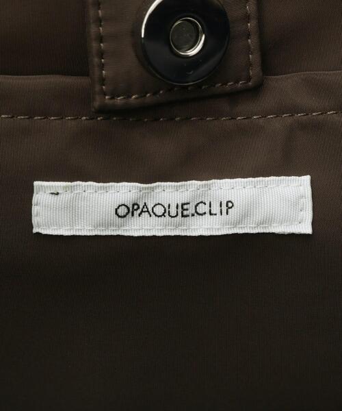 OPAQUE.CLIP（オペークドットクリップ）の「【A4対応】ロープハンドルBIGトートバッグ（トートバッグ・レディース・オフホワイト/ブラック/ブラウン系その他・00）」の22枚目の写真