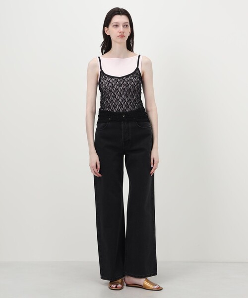 SIMONE WILD(シモーネワイルド)の「SIMONE WILD Slip Top Lace レーストップ(キャミソール・レディース・ホワイト系その他/ブラック系その他・S)」の3枚目の写真